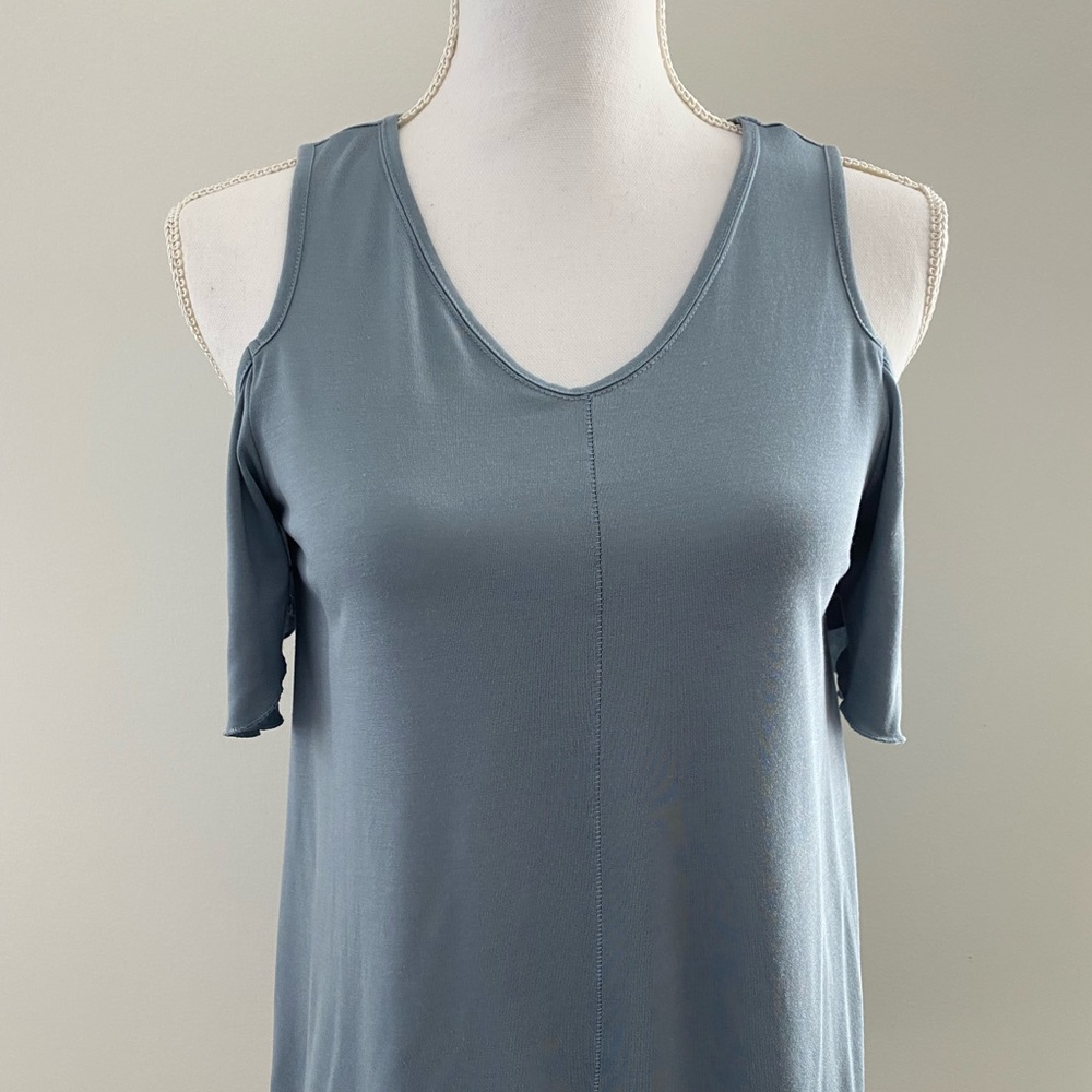 Cupid cold shoulder top